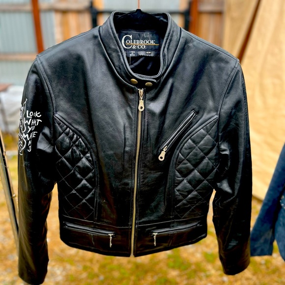 Swift Inspired Leather Jacket - Picture 2 of 9